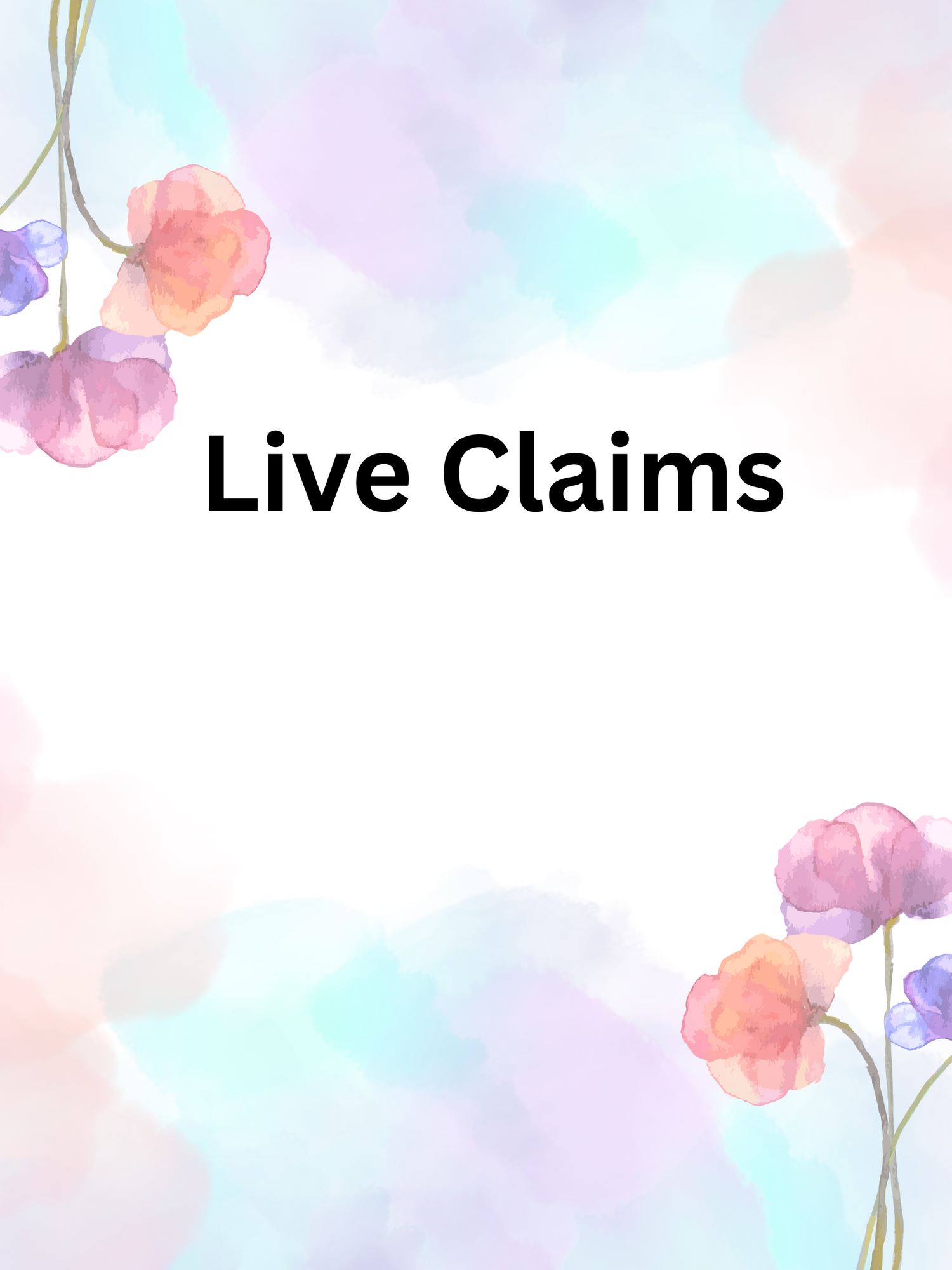 Live Claims