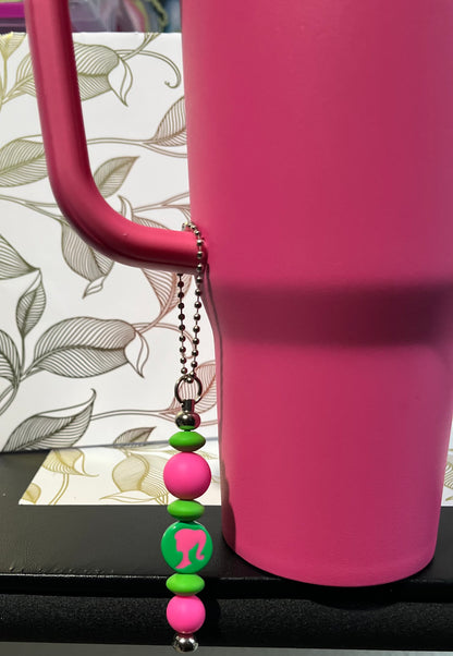 Barbie cup charm.