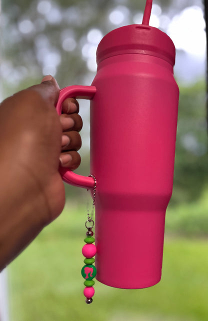Barbie cup charm.
