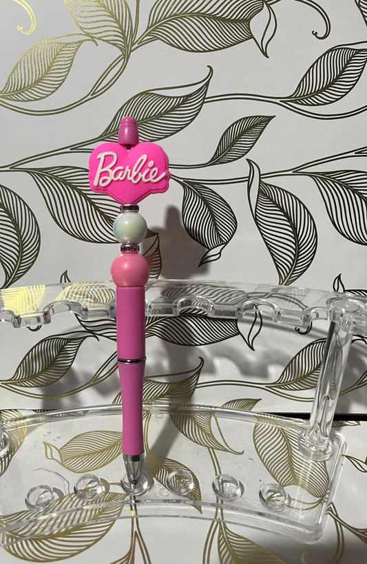 Barbie Beaded Pen.