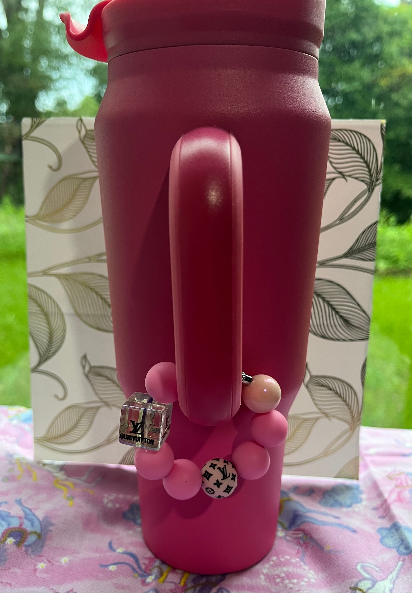 Cute and boujee- Cup/Bag charm.