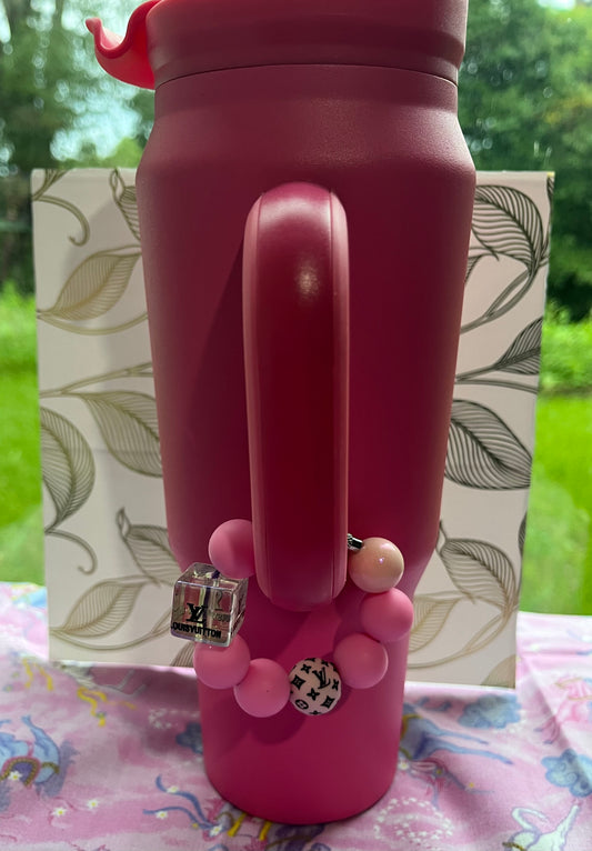 Cute and boujee- Cup/Bag charm.